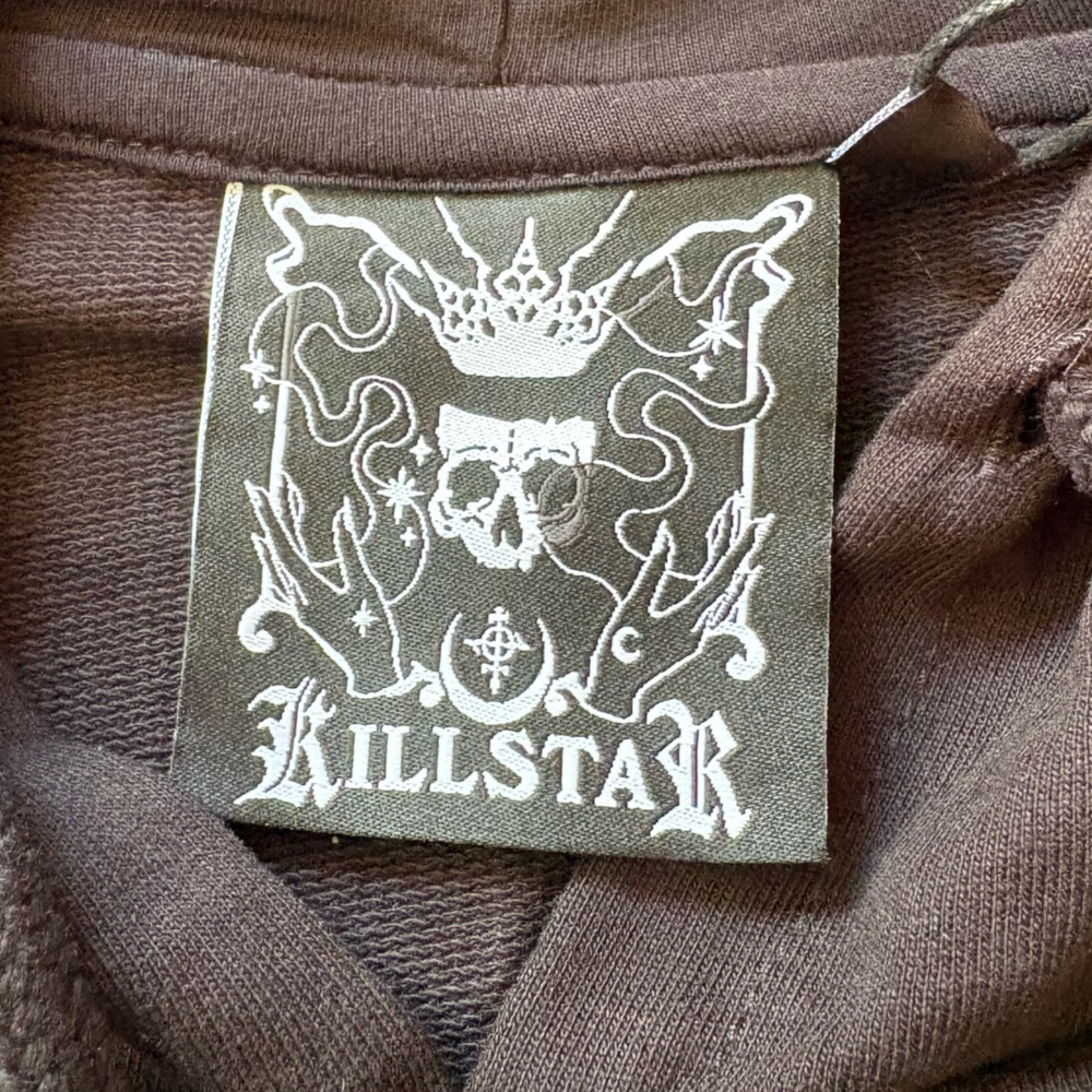 Killstar Black 'Bad Moon Rising' Graphic Hoodie - Picture 4 of 16